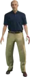 Golf Senior (a_m_m_golfer_01) GTA V ped model