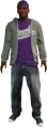 South Rancho Balla (g_m_y_ballasout_01) GTA V ped model